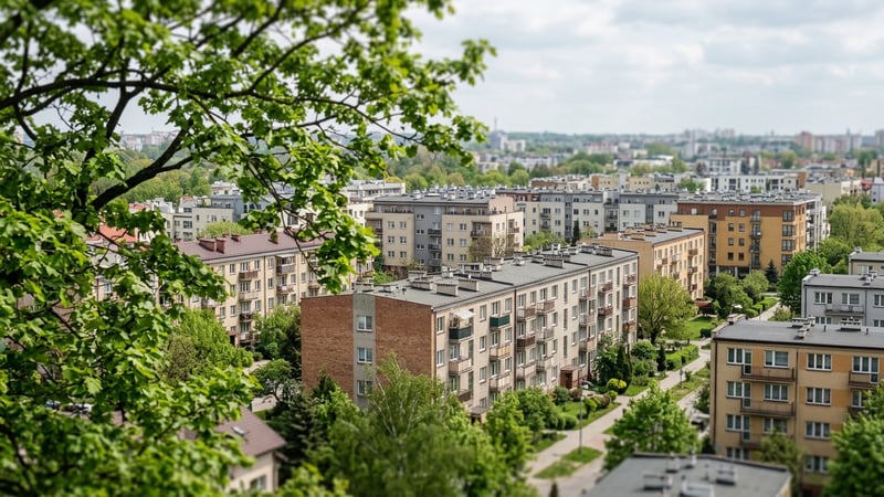 Ceny mieszkań Lublin 2026: mediana 9 410 zł/m²