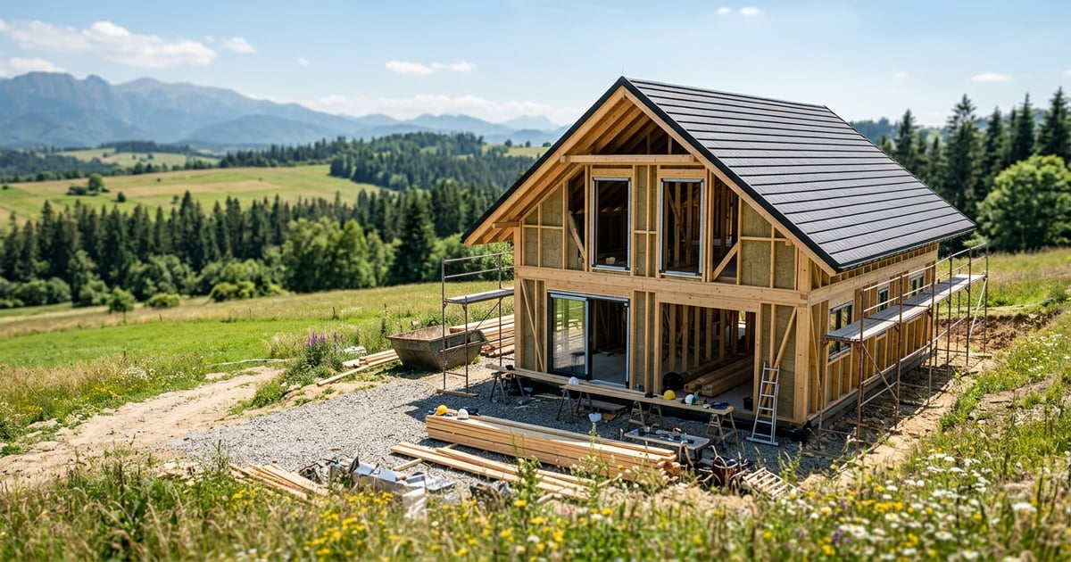 Budowa domu szkieletowego 100 m2 w 2026 roku